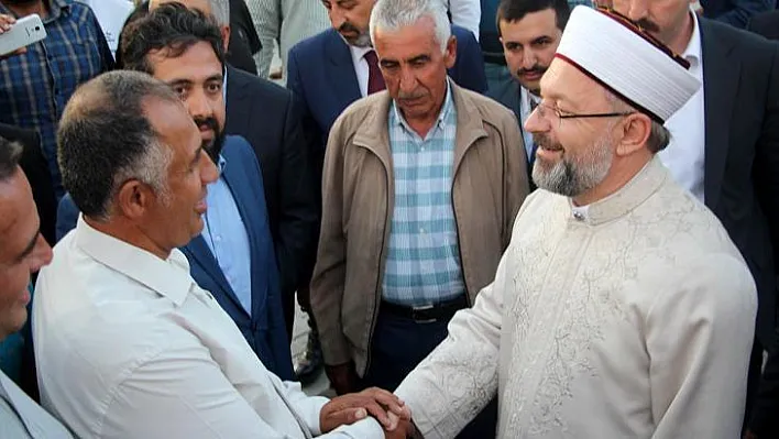 Diyanet İşleri Başkanı Ali Erbaş Elazığ'da