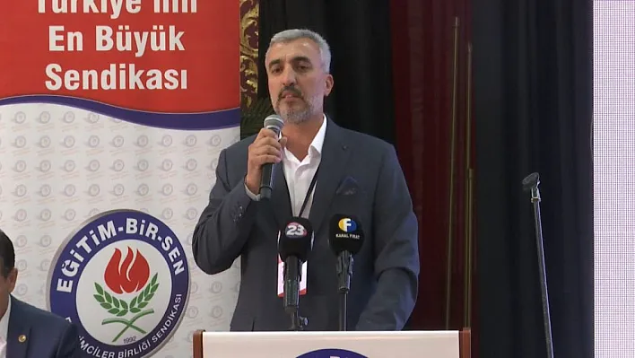 İbrahim Bahşi, yeniden Eğitim Bir Sen Başkanlığına seçildi