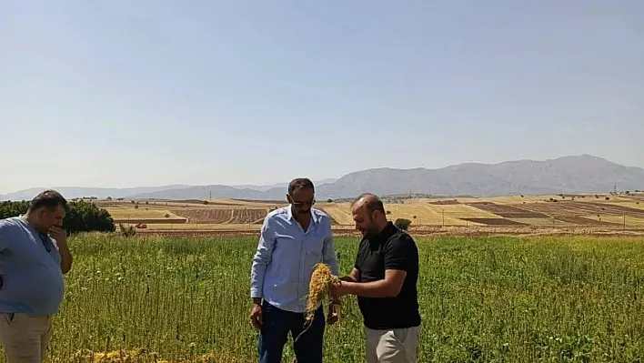 Ekipler, çiftçileri bilgilendirdi