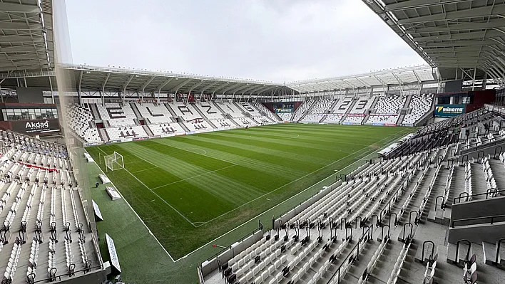 Elazığ Atatürk Stadyumu'nda afete karşı '7/24' güvenlik