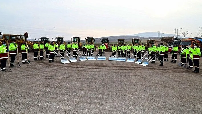 Elazığ Belediyesi karla savaşacak