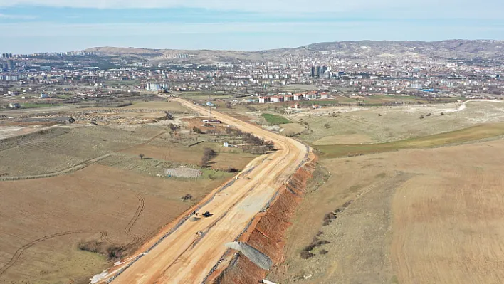 Elazığ Belediyesi yeni yol çalışmalarını sürdürüyor