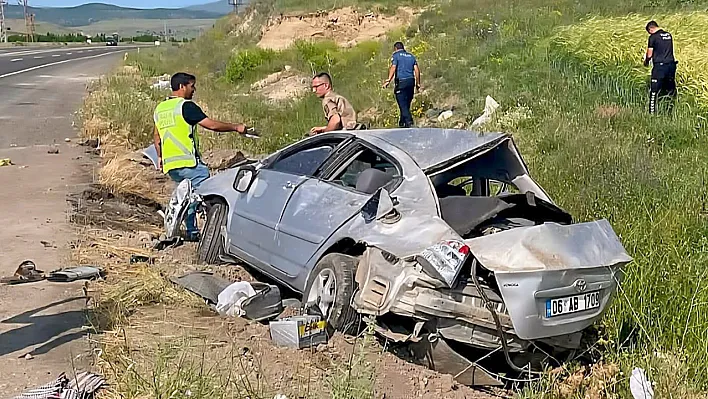 Elazığ-Bingöl kara yolunda trafik kazası