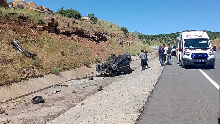 Elazığ-Bingöl yolunda kaza