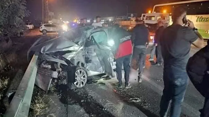 Elazığ-Bingöl yolunda kaza