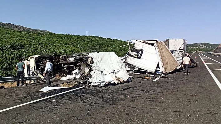 Elazığ-Bingöl yolunda trafik kazası