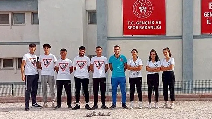 Elazığ bocce takımları Antalya'da