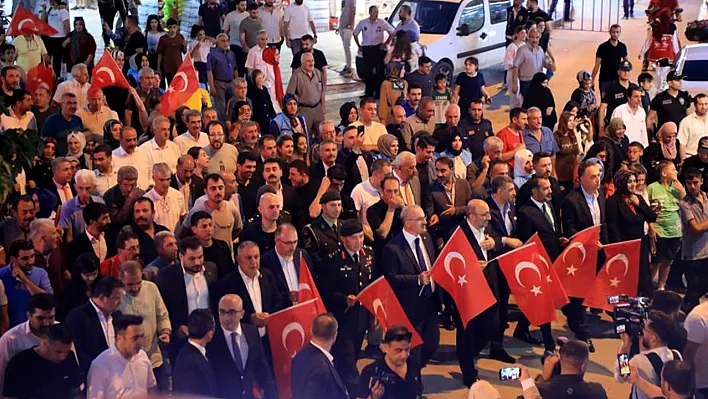 Elazığ'da '15 Temmuz' kutlandı