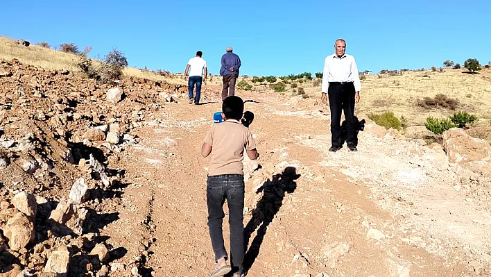 Elazığ'da 40 yıllık yol sorunu çözüldü