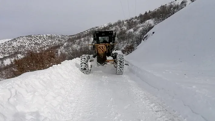 Elazığ'da 505 köy yolu ulaşıma kapandı