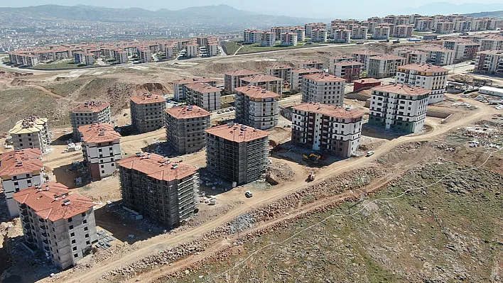 Elazığ'da 608 deprem konutunda son aşamaya gelindi