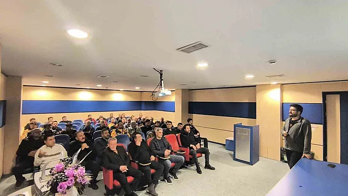 Elazığ'da ambulans şoförlerine eğitim