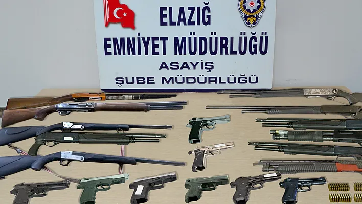 Elazığ'da asayiş olaylarına tutuklama