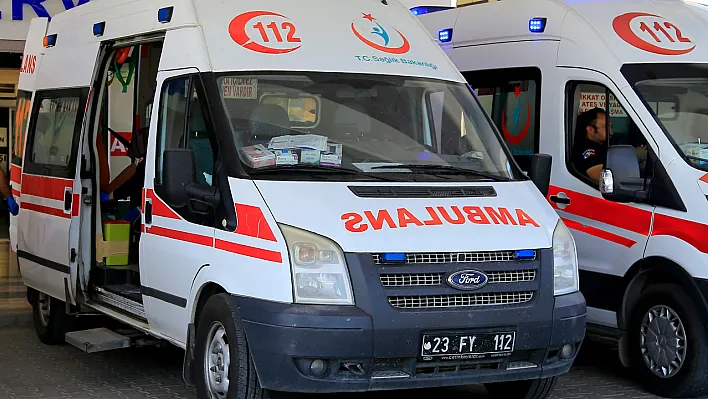 Elazığ'da bebek balkondan düştü