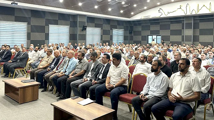 Elazığ'da cami görevlileri toplantısı
