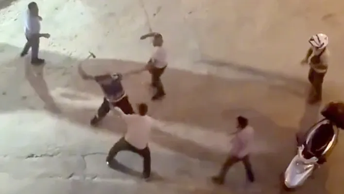 Elazığ'da dehşet anları...