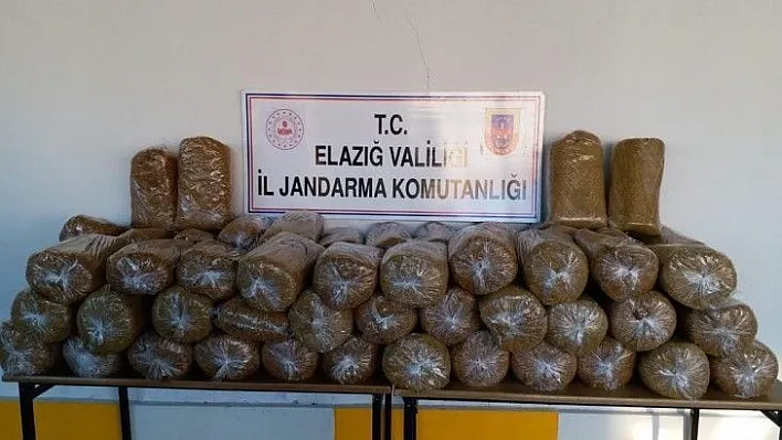 Elazığ'da dev kaçakçılık operasyonu