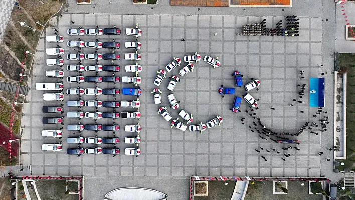 Elazığ'da emniyet ve jandarmaya 84 yeni araç