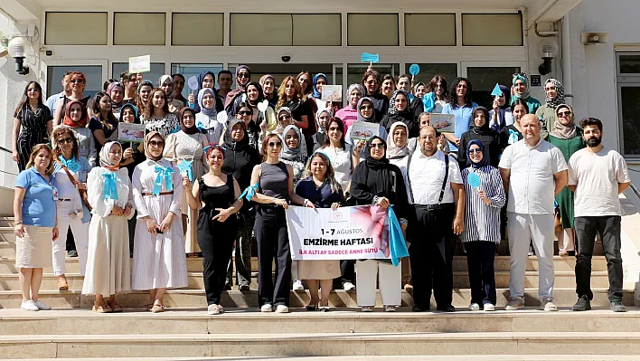 Elazığ'da emzirmenin önemi anlatıldı