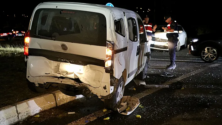 Elazığ'da feci kaza