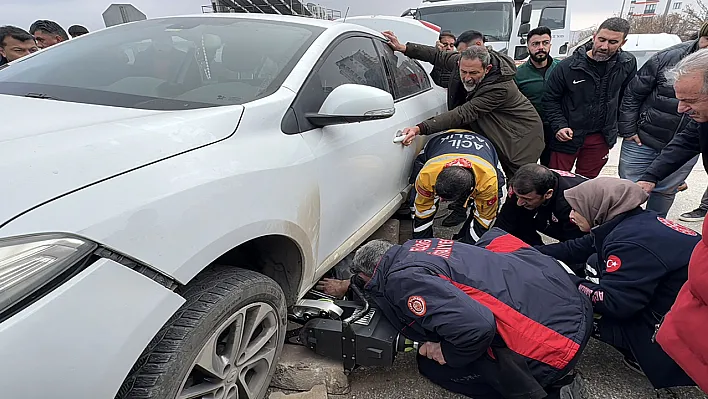 Elazığ'da feci kaza!