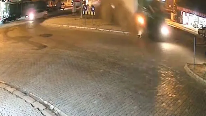 Elazığ'da freni boşalan tır faciayı teğet geçti