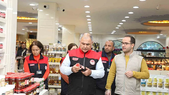 Elazığ'da gıda güvenliği denetimleri sürdürülüyor