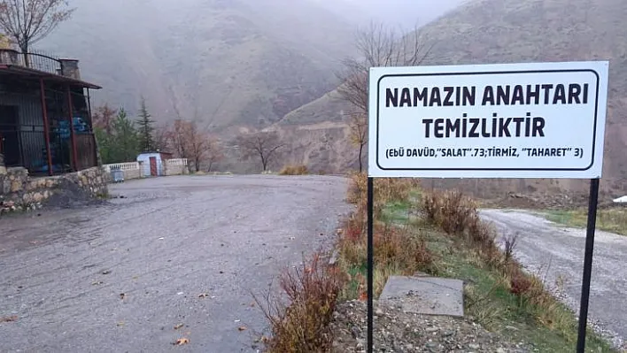 Hadis ve özlü sözlerle temizlik uyarısı yapıldı