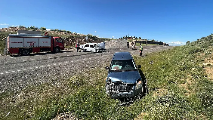 Elazığ'da iki ayrı trafik kazası