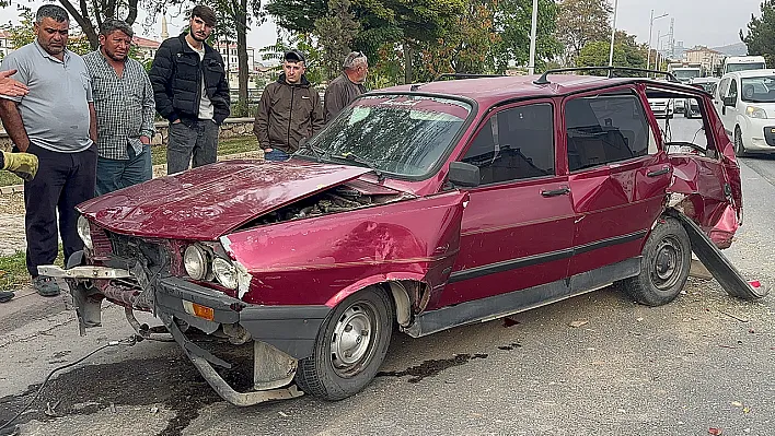 Elazığ'da ilginç kaza!