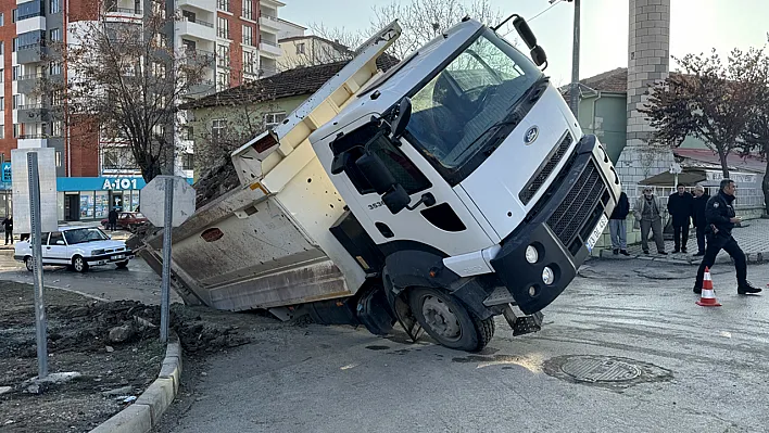 Elazığ'da ilginç kaza!