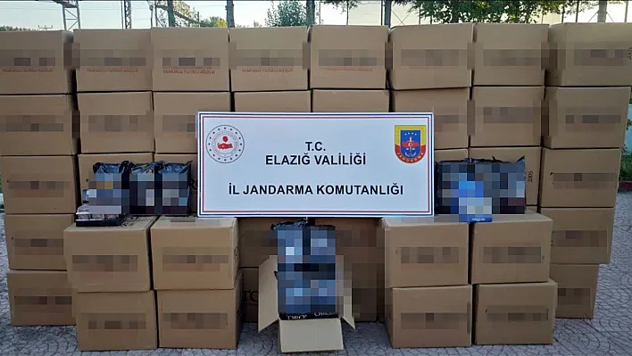 Elazığ'da jandarma kaçakçılara geçit vermedi