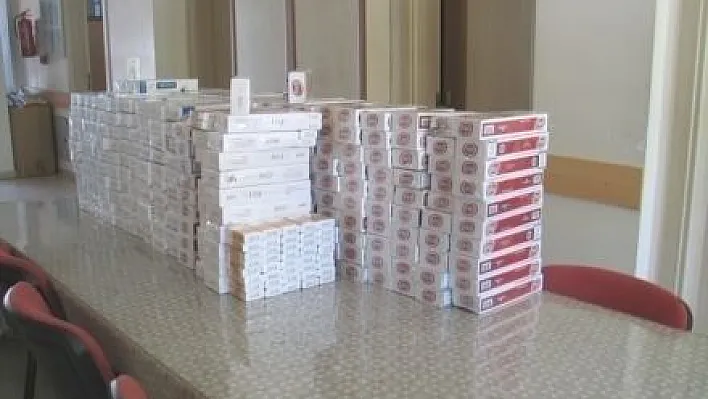 Elazığ'da kaçak sigara operasyonu