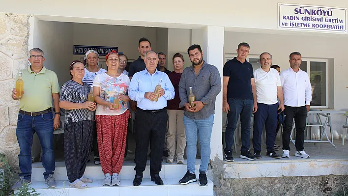 Elazığ'da kadın çiftçilere tarımsal destek
