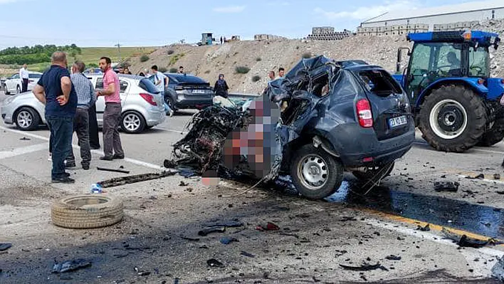 Elazığ'da katliam gibi kaza