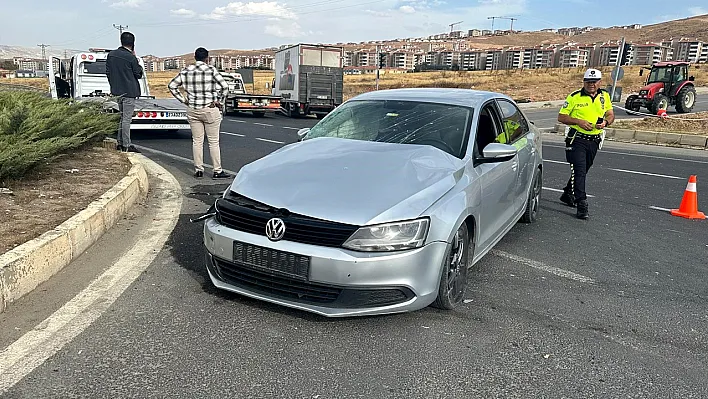 Elazığ'da kaza: İki yaralı