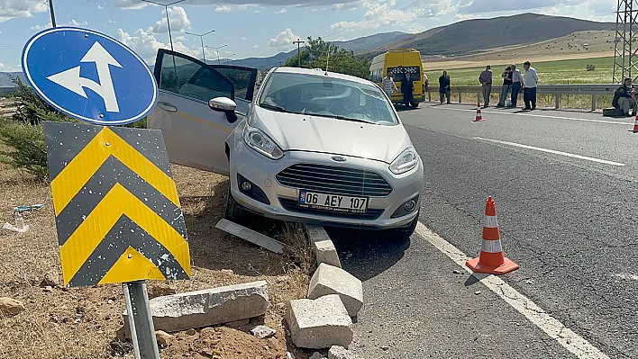 Elazığ'da kaza!