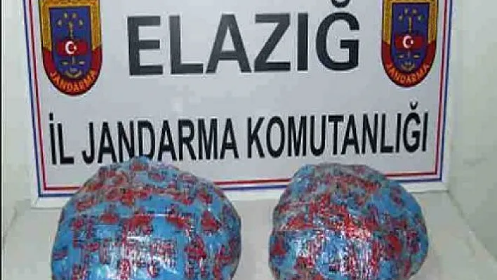 Elazığ’da 4 Kilogram Esrar Ele Geçirildi