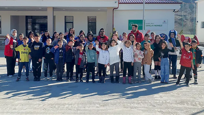 Elazığ'da kış kampı coşkusu