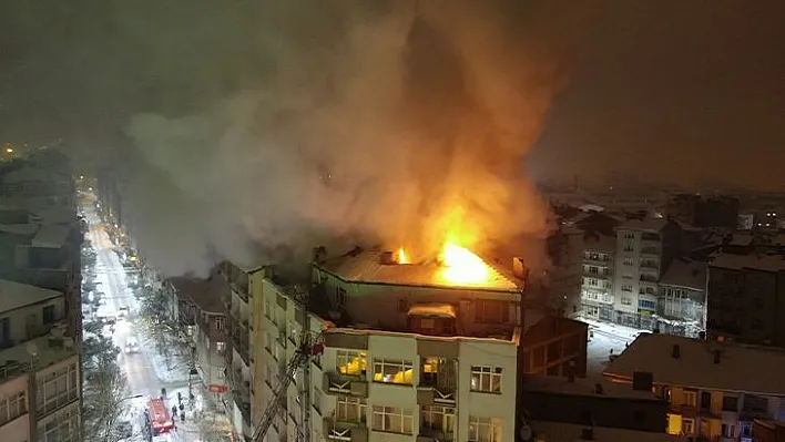 Elazığ'da korkutan yangın