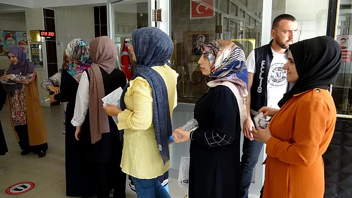 Elazığ'da KPSS heyecanı