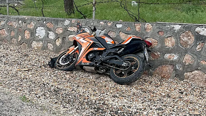 Elazığ'da motosiklet kazası