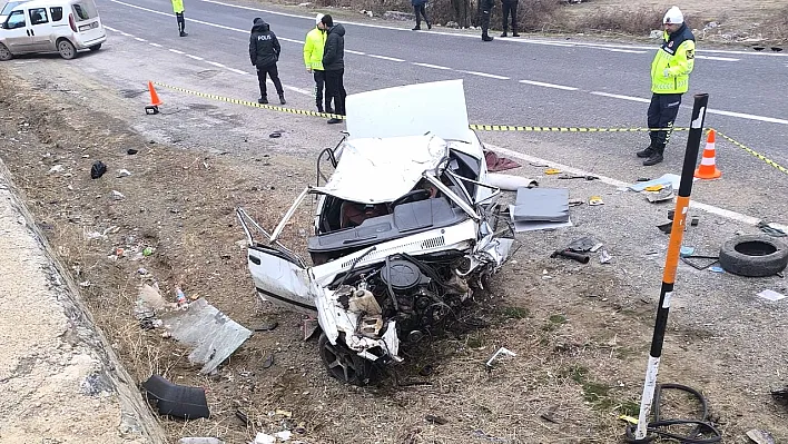 Elazığ'da ölümlü kaza