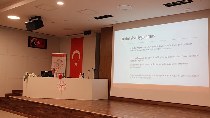 Elazığ'da sağlık personeline eğitim