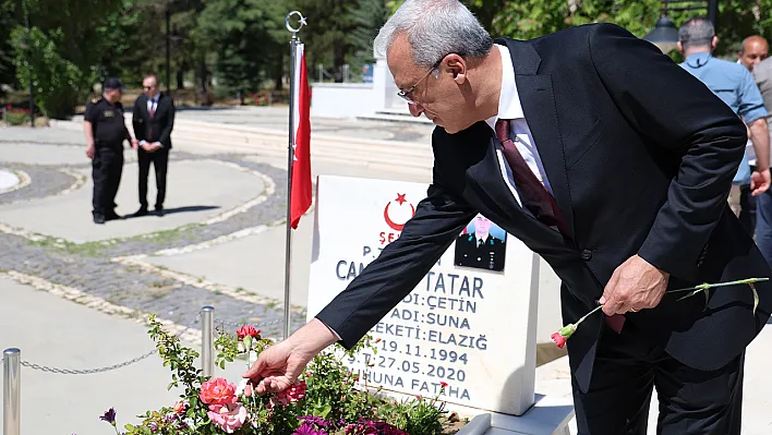 Elazığ'da şehitler unutulmadı