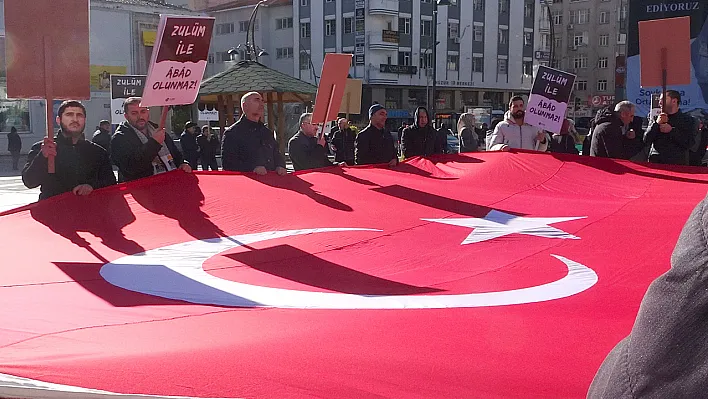 Elazığ'da 'sessiz çığlık' 8. kez yapıldı