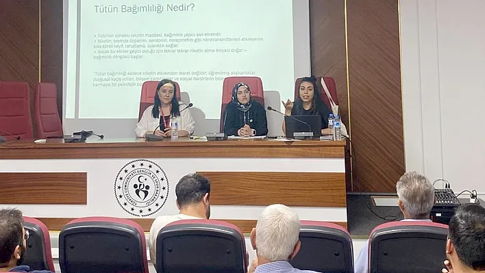 Elazığ'da sigara bırakma etkinliği