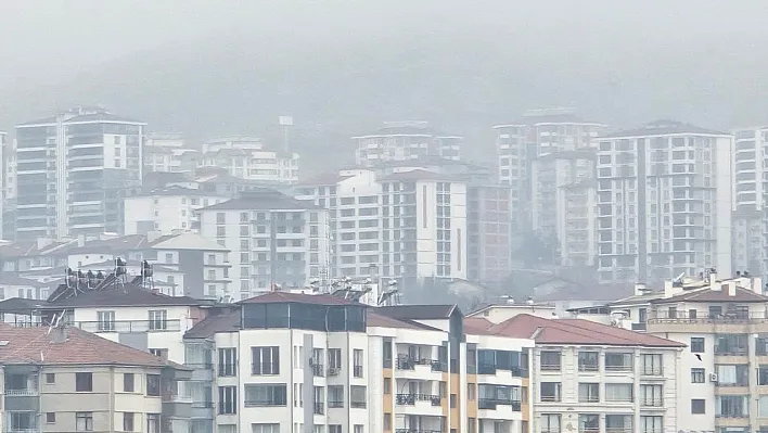 Elazığ'da sis alarmı