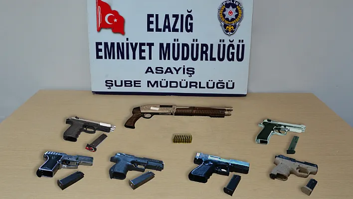 Elazığ'da şok uygulama çok sayıda kişi yakalandı