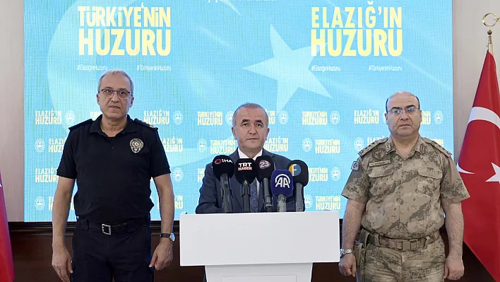 Elazığ'da suçla mücadelede tarihi başarı